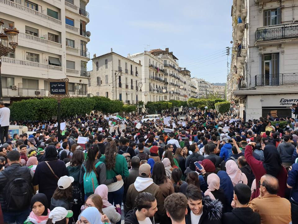 Thousands of students demonstrate in Udan Square