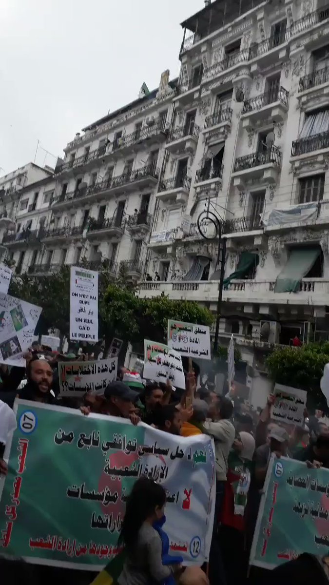Alger, 11e vendredi :  C est notre armée et El Gaid  nous a trahi   