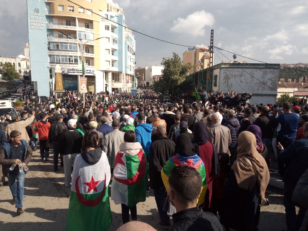 Demonstration in Bouira