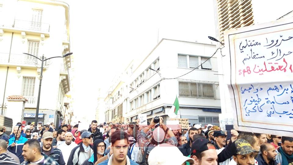 Mostaganem: as in many cities of the country, the demonstrators are at the meeting of the 46th Friday