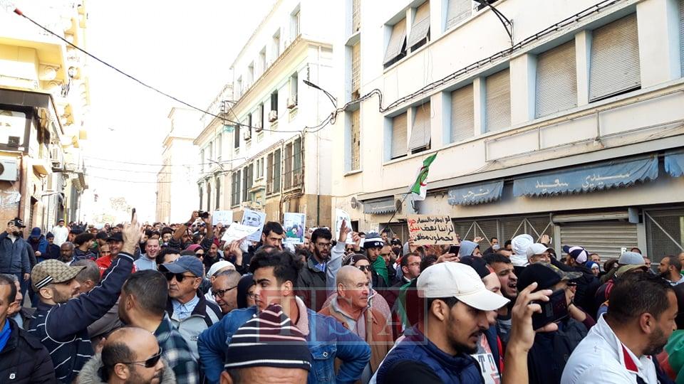 Mostaganem: as in many cities of the country, the demonstrators are at the meeting of the 46th Friday