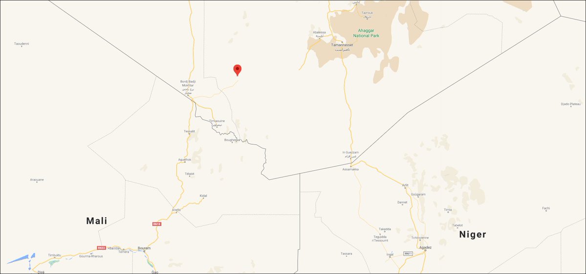 Algeria- ANP announces arrest of militant (Ben Khia Aissa who joined militant groups in Mali in 2018) in Tin Zaouatine. According to ANP, he was carrying a G3 (actually FN FAL) with only 1 mag & an RPG-2 with 3 rockets (not shown). Weird loadout for surrenderees