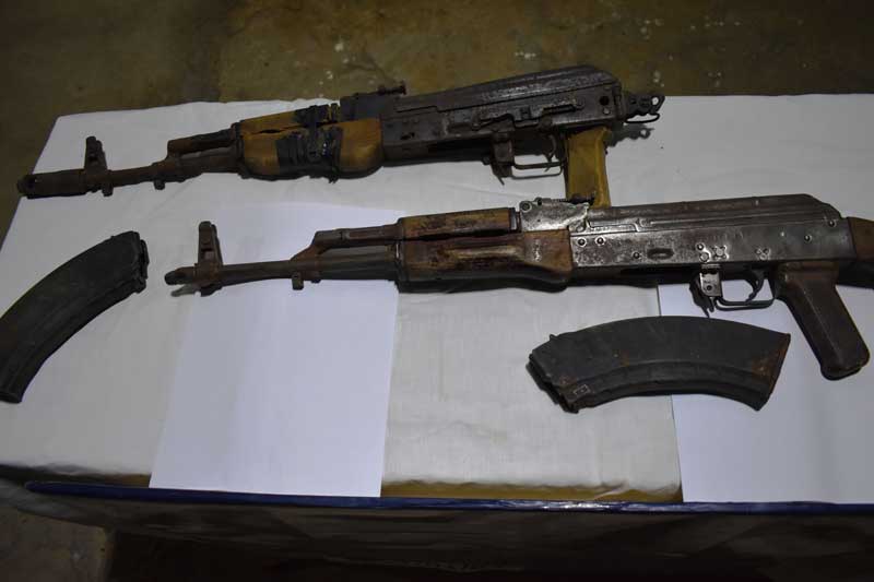 Algeria- ANP discovers 2 AKs (in pretty rough shape, must've been buried in the sand for a while.) in In Amenas (on border with Libya), 3 IEDs in Boumerdes & arrests 2 militant supporters in Ain Defla